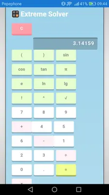 Extreme Solver android App screenshot 0